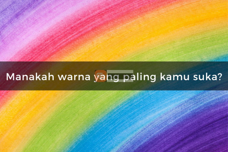 Warna Paling Kamu suka